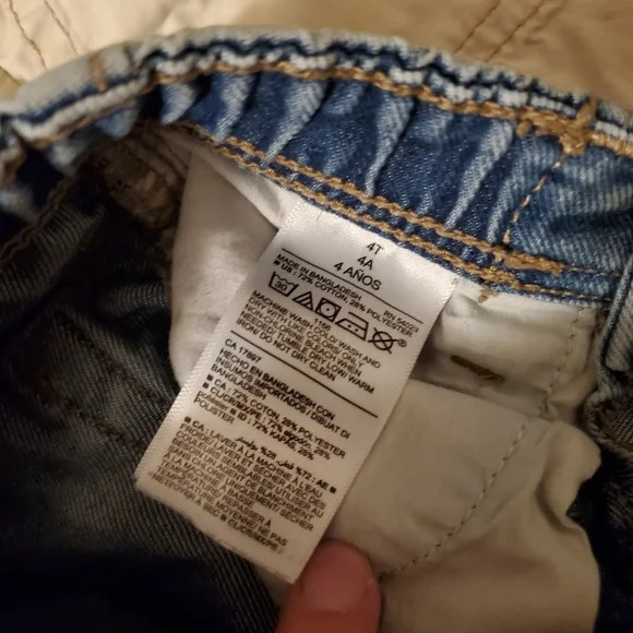 Bundle Boys4T Assorted Bottoms Toddler Pants Old Navyx6 Wranglerx1 Garanimalsx1 - Picture 9 of 9